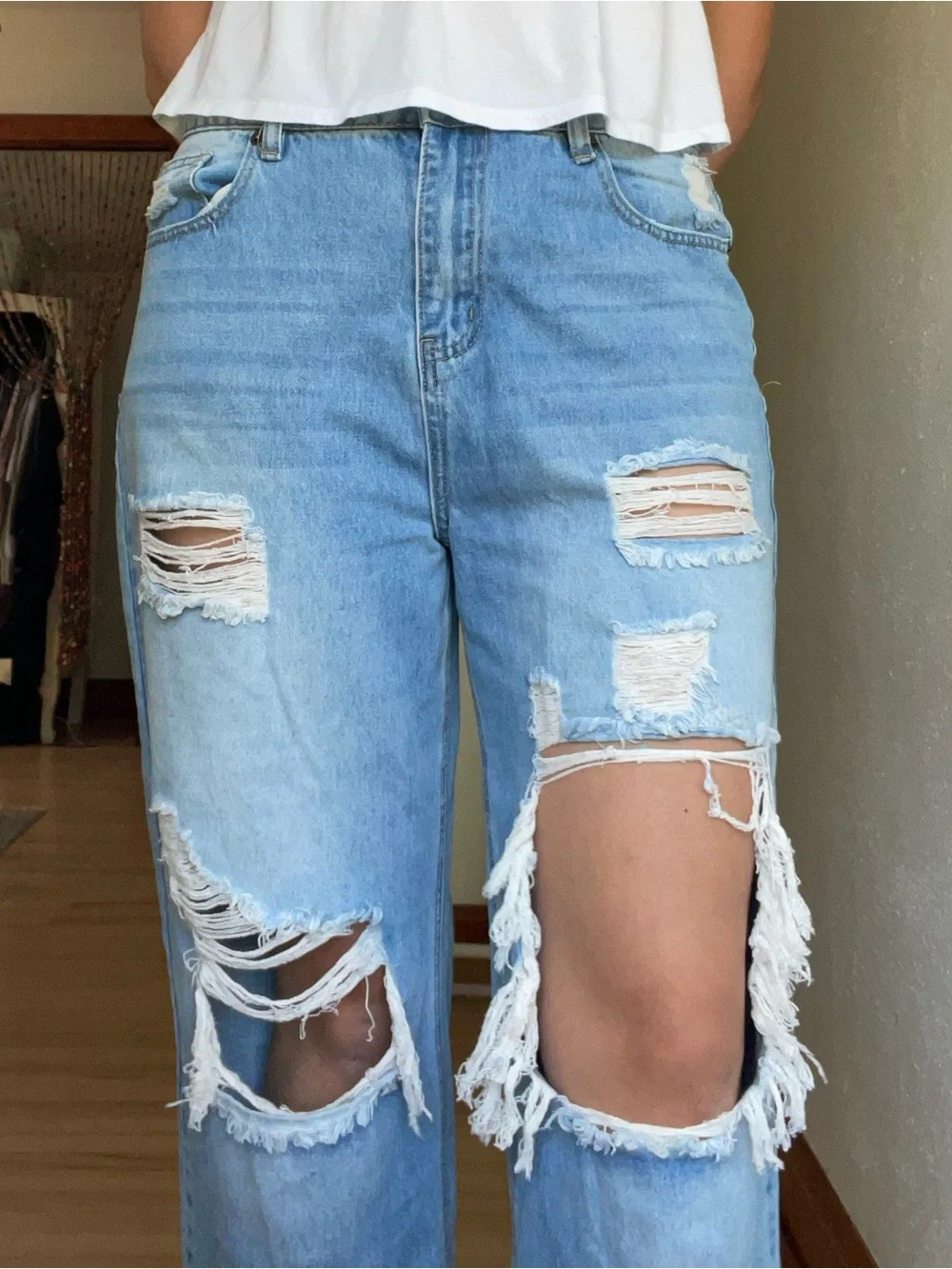 High Rise Baggy Jeans